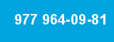 977 964-09-81 977 964-09-81